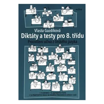 Diktáty a testy pro 8. třídu - Vlasta Gazdíková