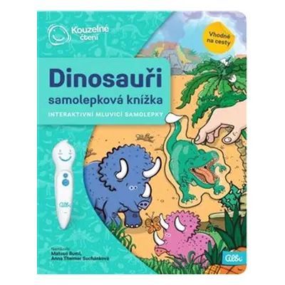 Albi Kouzelné čtení Samolepková knížka Dinosauři