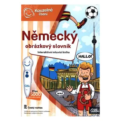 Albi Kouzelné čtení Kniha Německý obrázkový slovník