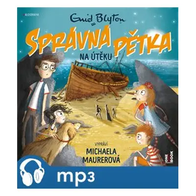 Správná pětka na útěku, mp3 - Enid Blytonová