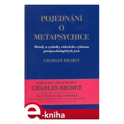 Pojednání o metapsychice - Charles Richet