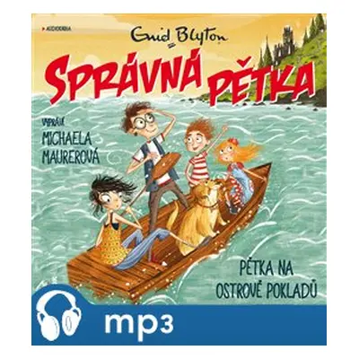 Správná pětka na ostrově pokladů, mp3 - Enid Blytonová