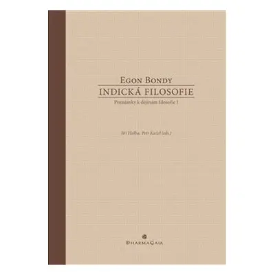 Indická filosofie - Egon Bondy