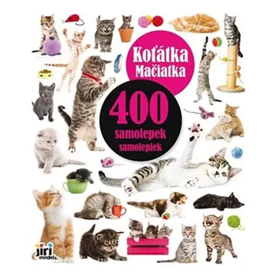 400 samolepek Koťátka