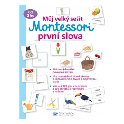 Můj velký sešit Montessori první slova