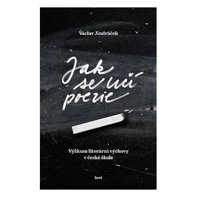 Jak se učí poezie - Václav Jindráček