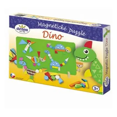 Detoa magnetické Puzzle Dino