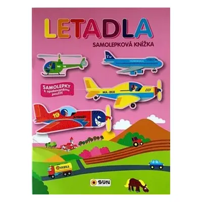 Letadla - samolepky k opakovanému použití