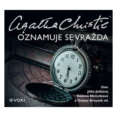 Oznamuje se vražda - Agatha Christie