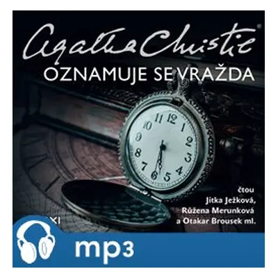 Oznamuje se vražda, mp3 - Agatha Christie