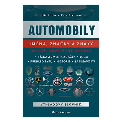 Automobily: jména, značky a znaky - Jiří Fiala, Petr Strossa