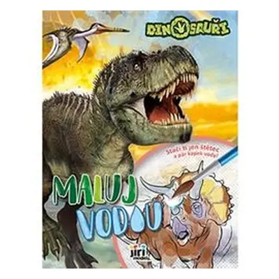 Maluj vodou A4 - Dinosauři