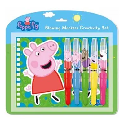 JIRI MODELS Set s foukacími fixy a notesem Peppa Pig