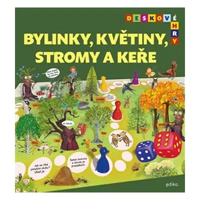 Deskové hry. Bylinky, květiny, stromy a keře