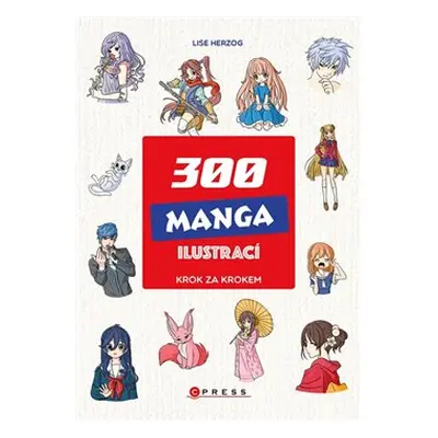 300 manga ilustrací - kolektiv