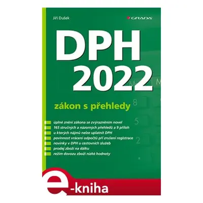 DPH 2022 - zákon s přehledy - Jiří Dušek