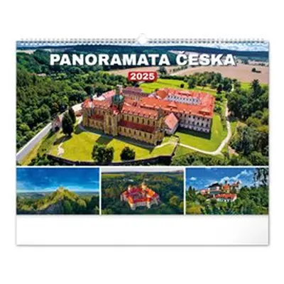 Nástěnný kalendář Panoramata Česka 2025