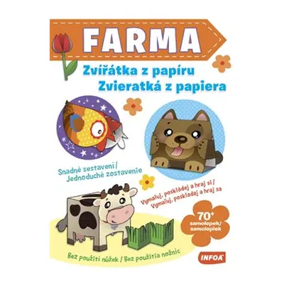 Zvířátka z papíru / Zvieratká z papiera - Farma (CZ/SK vydanie)