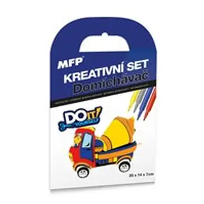 Kreativní set - Domíchávač - nafukovací auto