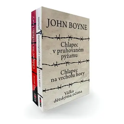 Chlapec v pruhovaném pyžamu / Chlapec na vrcholu hory. Komplet. - John Boyne