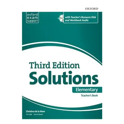 Maturita Solutions 3rd Elementary Essentials Teachers Book & Resource Disc Pack - Tim Falla, Pau