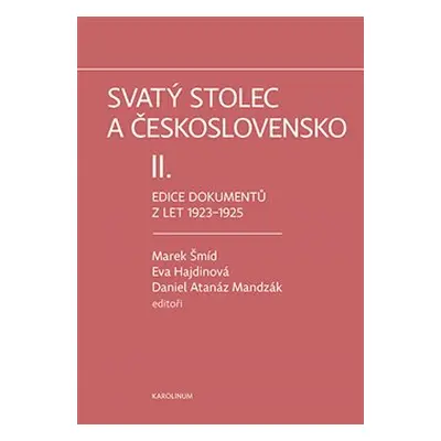 Svatý stolec a Československo II.