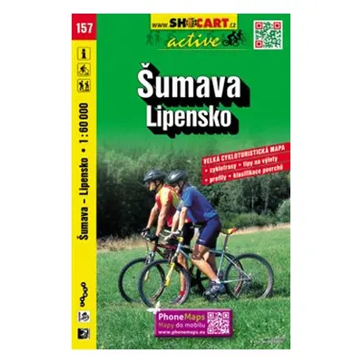 Cykloturistická mapa SHOCart - Šumava, Lipensko 1:60 000