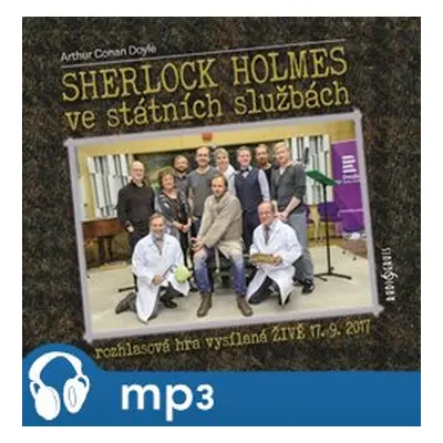 Sherlock Holmes ve státních službách, mp3 - Arthur Conan Doyle, Pavel Batěk