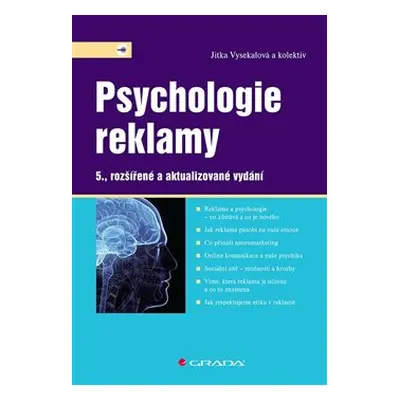 Psychologie reklamy - kolektiv, Jitka Vysekalová