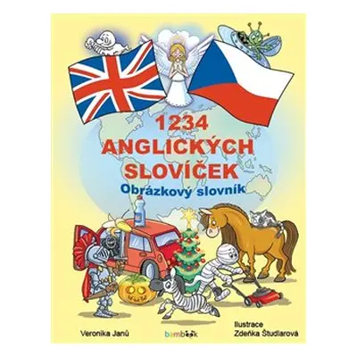 1234 anglických slovíček - Veronika Janů