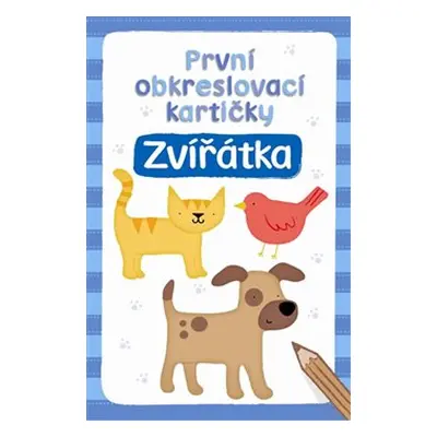 První obkreslovací kartičky - Zvířátka