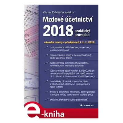 Mzdové účetnictví 2018 - Václav Vybíhal, kol.