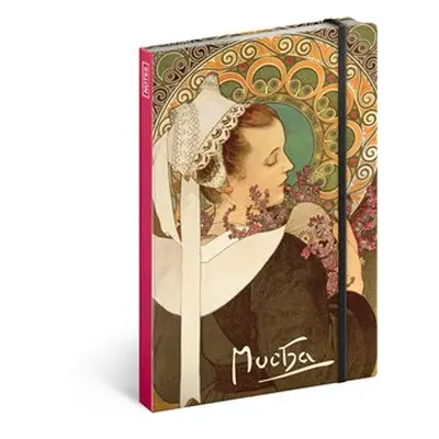 Notes Alfons Mucha – Vřes, nelinkovaný