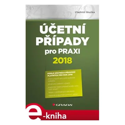 Účetní případy pro praxi 2018 - Vladimír Hruška