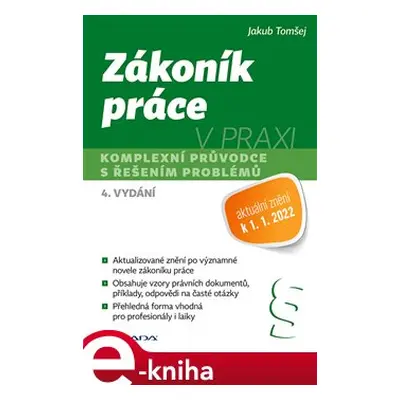 Zákoník práce v praxi - Jakub Tomšej