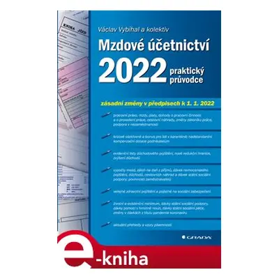 Mzdové účetnictví 2022 - kolektiv, Václav Vybíhal