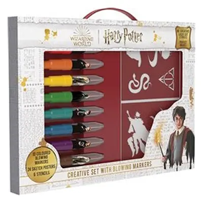 Jiri Models 3587-7 kreativní sada s foukacími fixy Harry Potter 17 ks