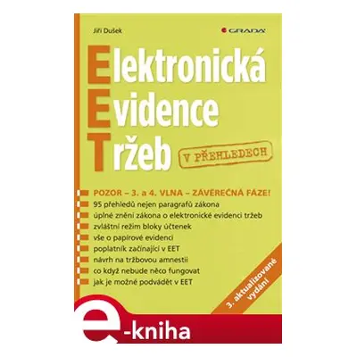 Elektronická evidence tržeb v přehledech - Jiří Dušek