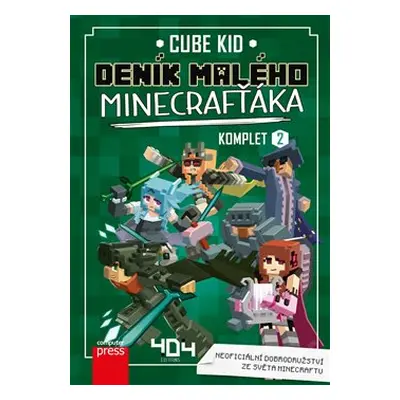 Deník malého Minecrafťáka komplet 2 - Cube Kid