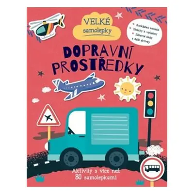 Velké samolepky - Dopravní prostředky