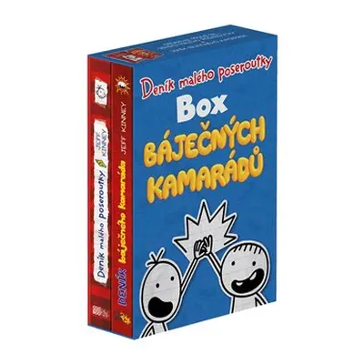 Deník malého poseroutky - Box báječných kamarádů - Jeff Kinney