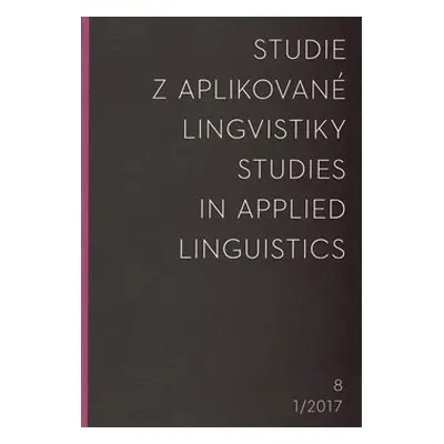 Studie z aplikované lingvistiky 1/2017