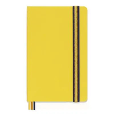 K-Way zápisník Moleskine linkovaný žlutý L