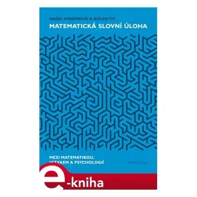 Matematická slovní úloha - Naďa Vondrová, kolektiv autorů