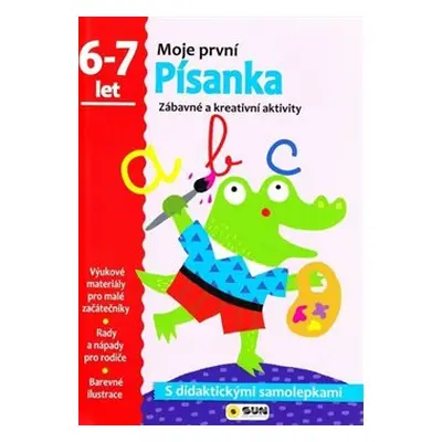 Moje první písanka 6-7 ROKY samolepky