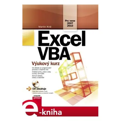 Excel VBA - Výukový kurz - Martin Král