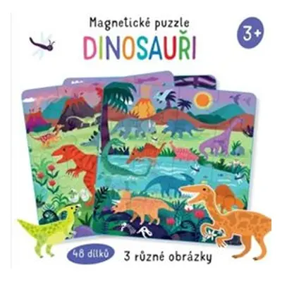 Magnetické puzzle - Dinosauři - Toni Stemp