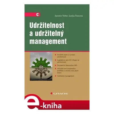 Udržitelnost a udržitelný management - Lenka Švecová, Jaromír Veber