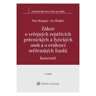 Zákon o veřejných rejstřících právnických a fyzických osob a o evidenci svěřenských fondů - Kome