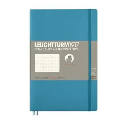 Leuchtturm1917 Tečkovaný zápisník B6+ Softcover Nordic Blue